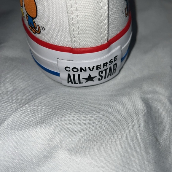 NWOT Converse Chuck Taylor All Star HI Hello Kitty® Friends Sneaker-White - Picture 6 of 16